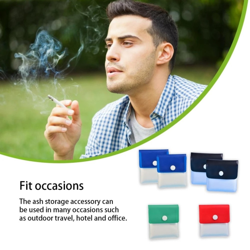 Portable Fireproof Ashtray Smoking Cigarette Ashtray