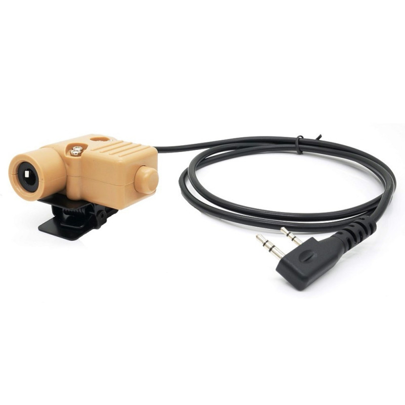 for Baofeng Kenwood HYT TYT HAM Radio Walkie Talkie U94 PTT - hodesettadapter