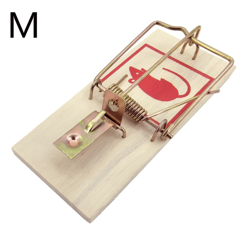 2 mouse catcher rat trap mouse trap indoor/outdoor - M