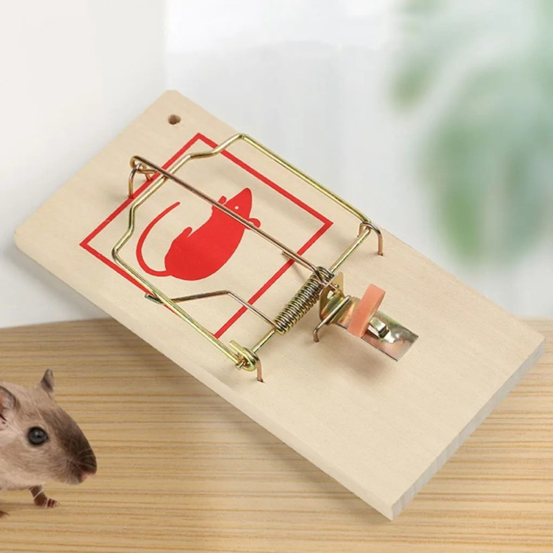 2 mouse catcher rat trap mouse trap indoor/outdoor - M