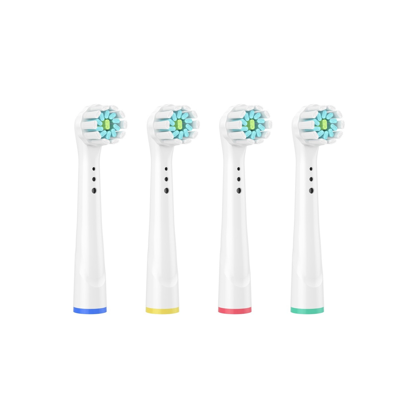 2x4 toothbrush heads for Braun Oral - B for sensitive gums