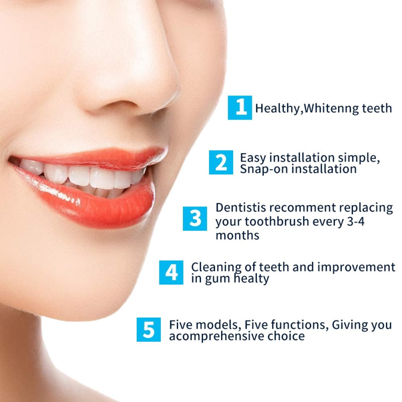 2x4 hammasharjaspäätä Braun Oral - B:lle herkille ikenille