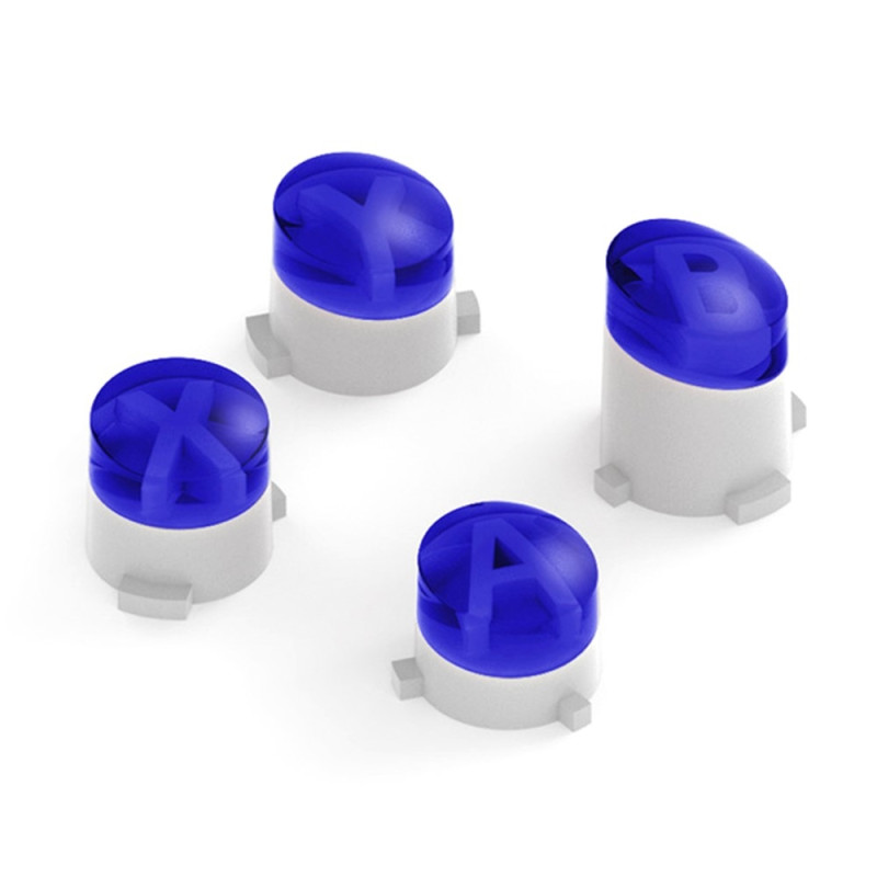 For Xbox One S One Elite Controller ABXY Replacement Buttons - Dark Blue