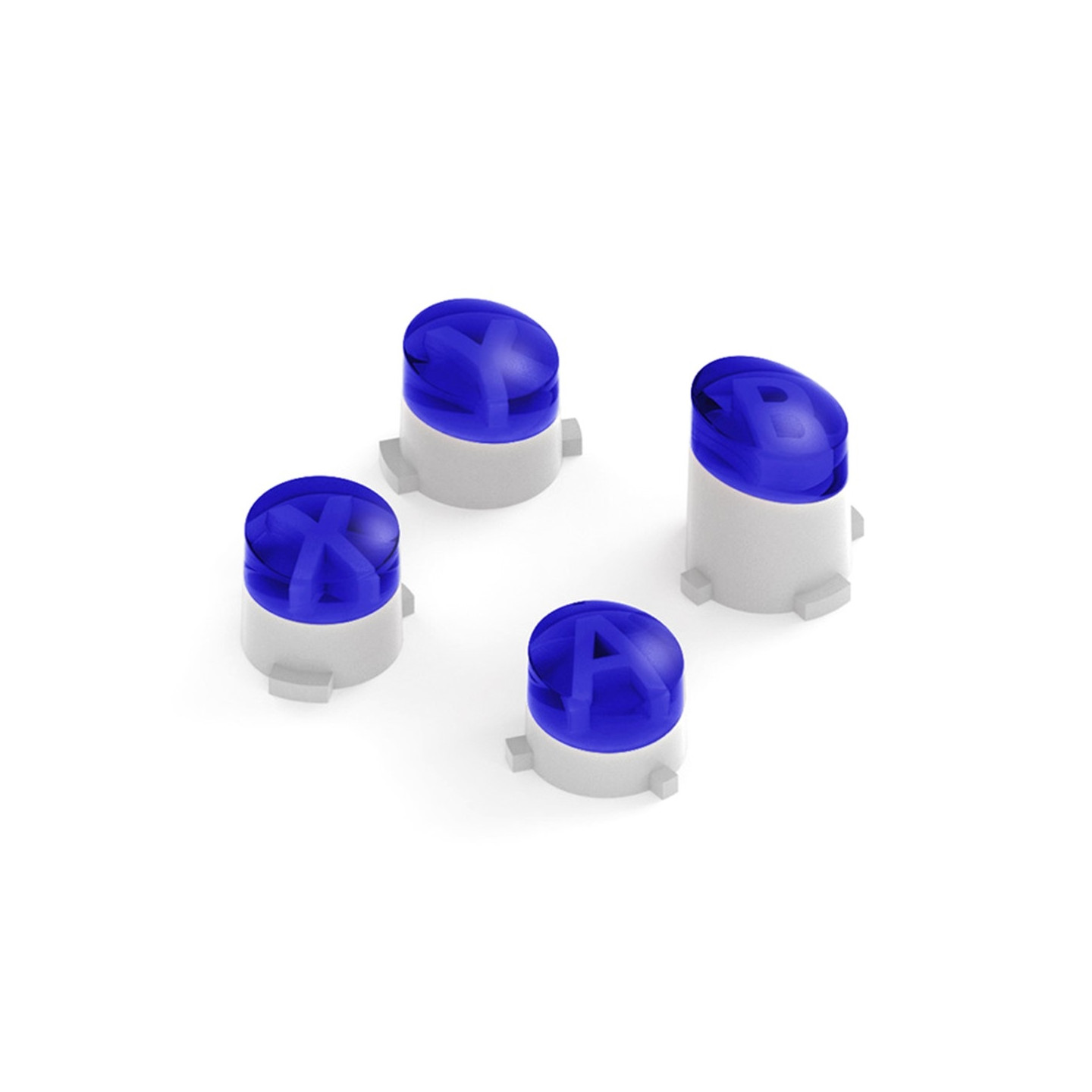 For Xbox One S One Elite Controller ABXY Replacement Buttons - Dark Blue