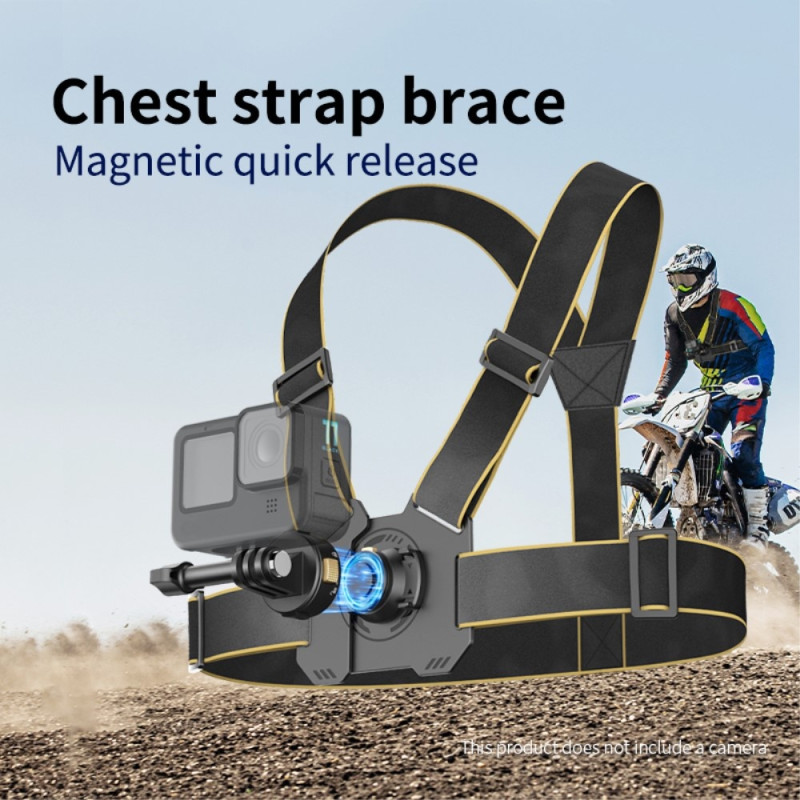 POV Photography Magnetic Quick Release Vest - Style Chest Strap Buckle