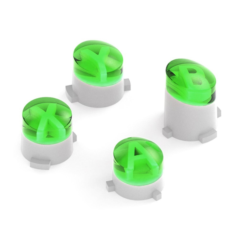 For Xbox One S One Elite - kontroller ABXY erstatningsknapper - grønn