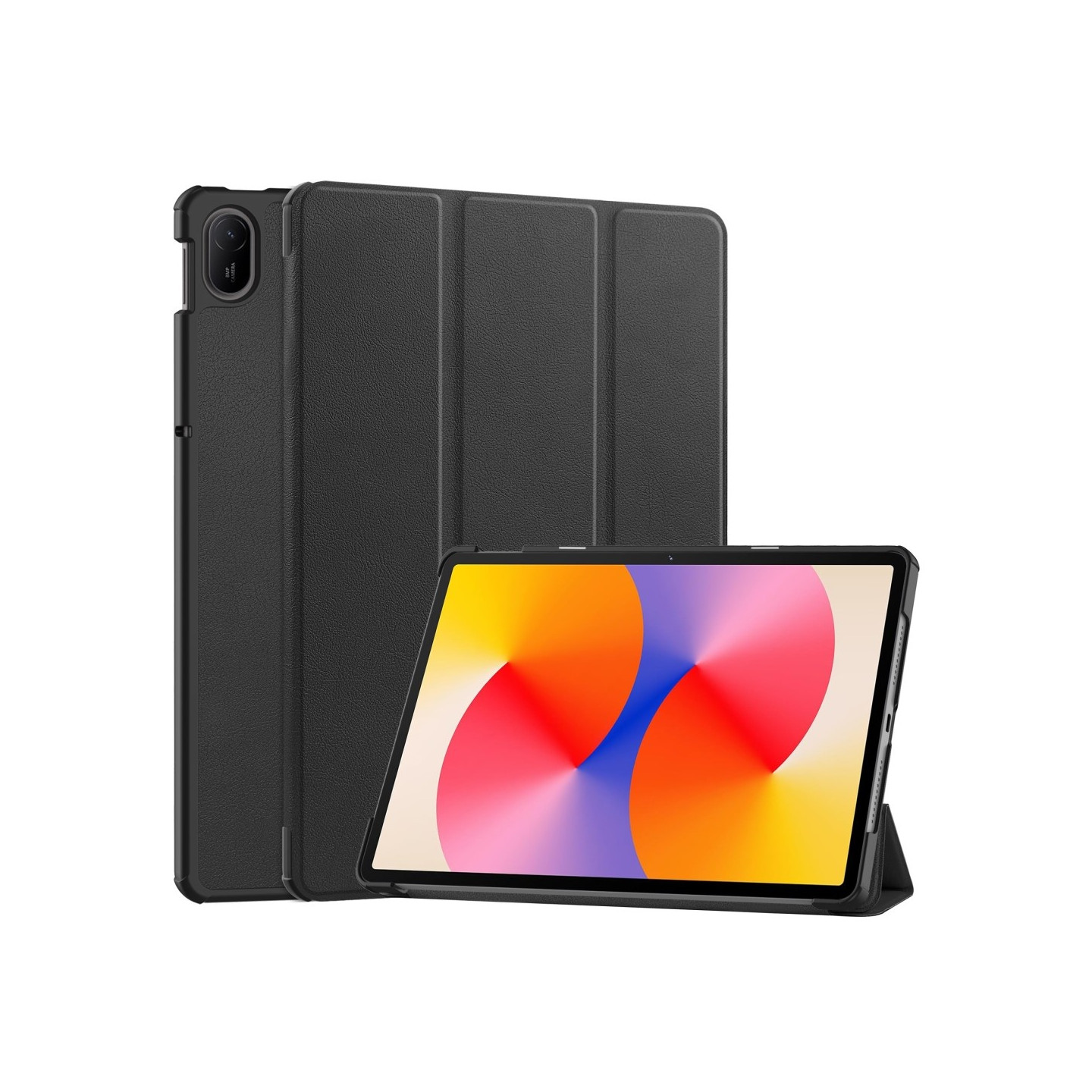 For Huawei MatePad SE 11 Stand Case Shockproof Tablet Cover - Black