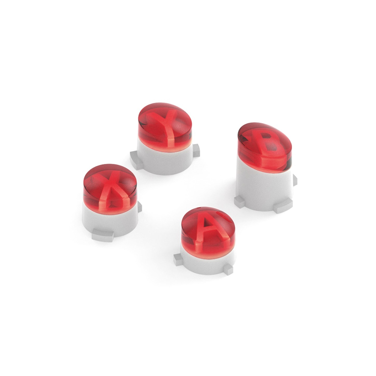 For Xbox One S One Elite Controller ABXY Replacement Buttons - Red