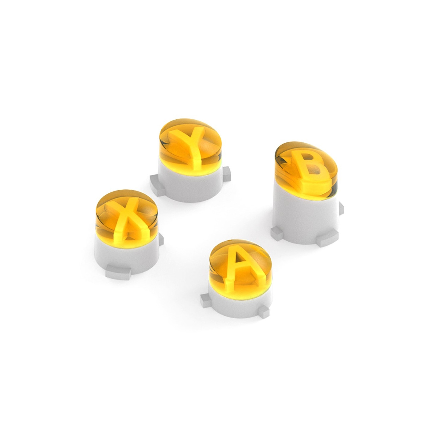 For Xbox One S One Elite Controller ABXY Replacement Buttons - Yellow