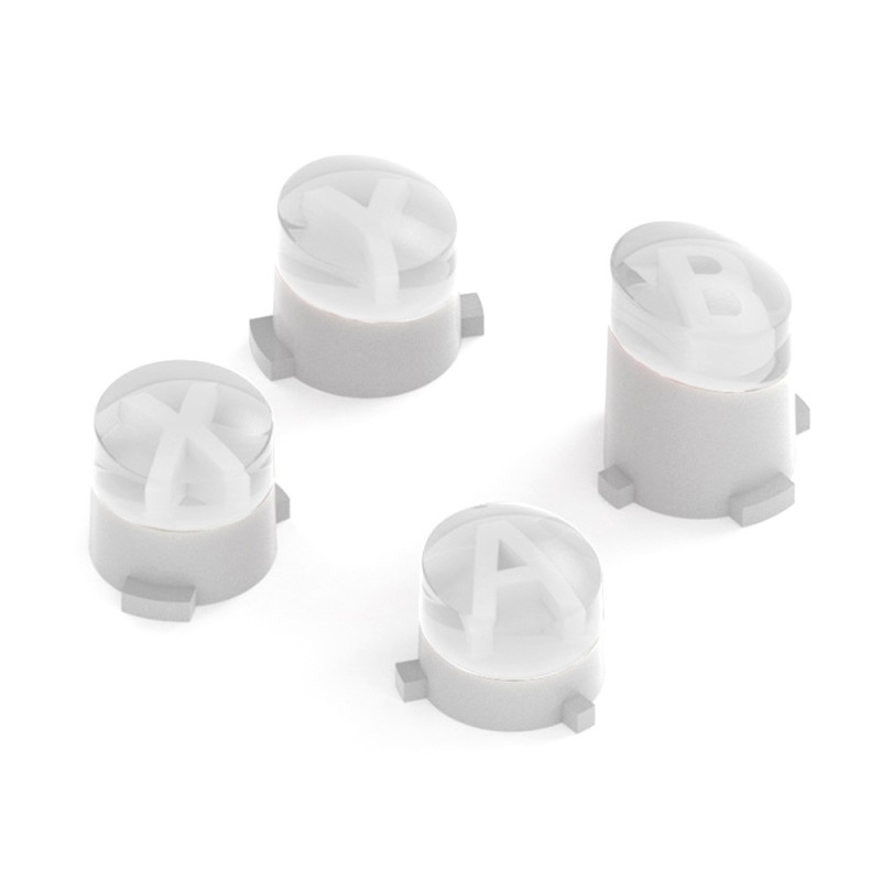For Xbox One S One Elite Controller ABXY Replacement Buttons - White