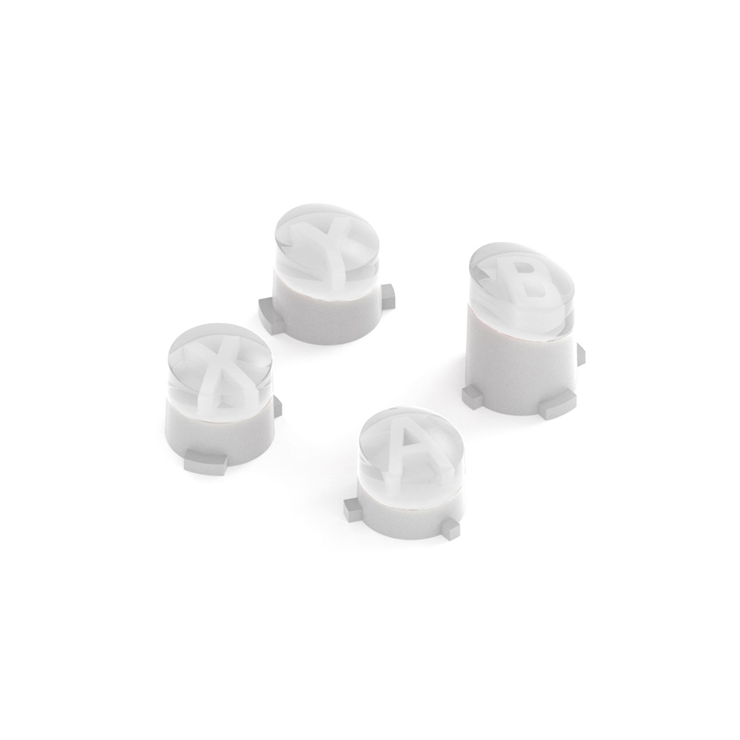 For Xbox One S One Elite Controller ABXY Replacement Buttons - White