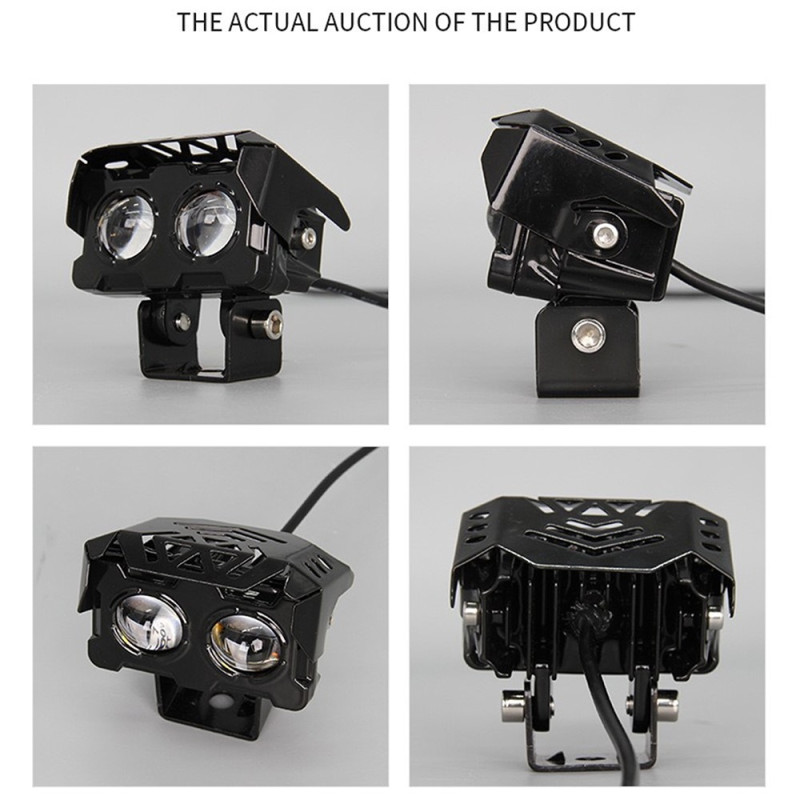 Waterproof Motorcycle LED Headlight Super Bright Fog Lamp