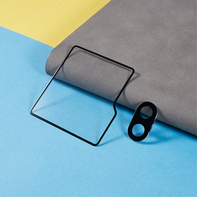 For Samsung Galaxy Z Flip6 5G Tempered Glass Film Set Camera Lens Protector + Small Screen Protector
