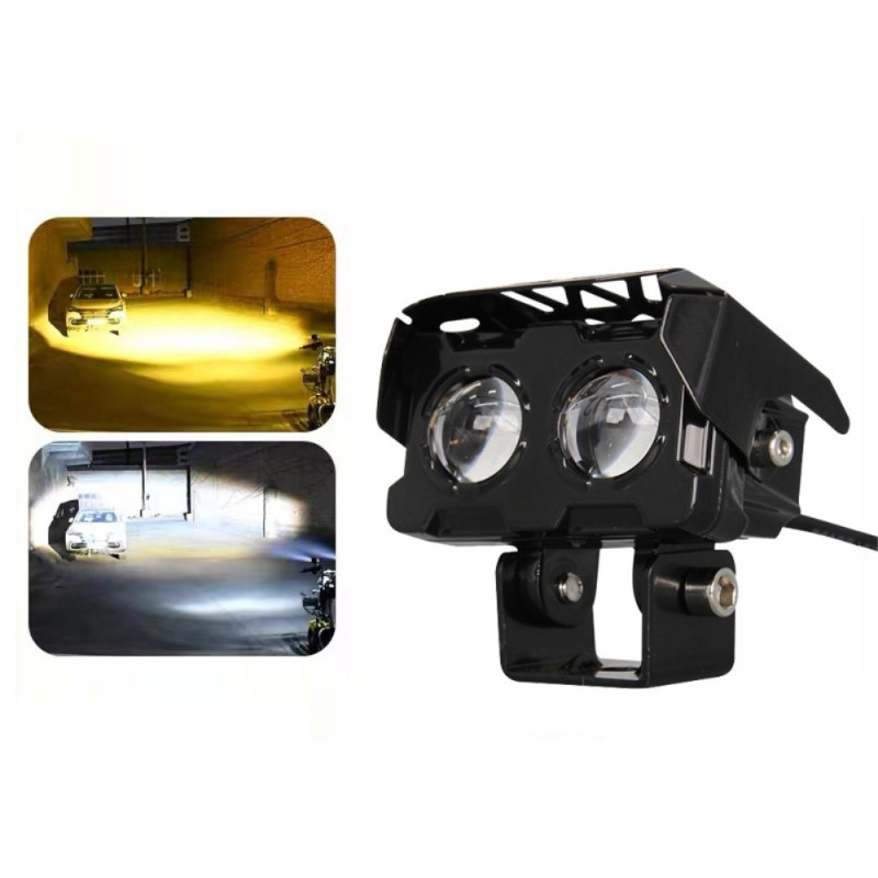 Waterproof Motorcycle LED Headlight Super Bright Fog Lamp