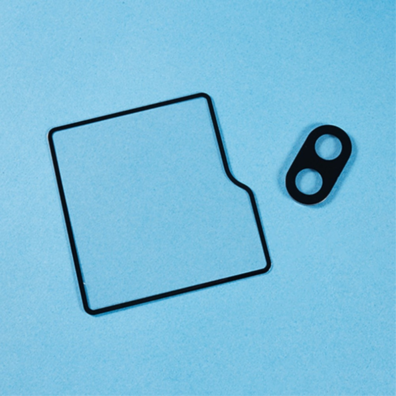 Til Samsung Galaxy Z Flip6 5G Hærdet Glas Filmsæt Kameralinsebeskytter + Lille Skærmbeskytter