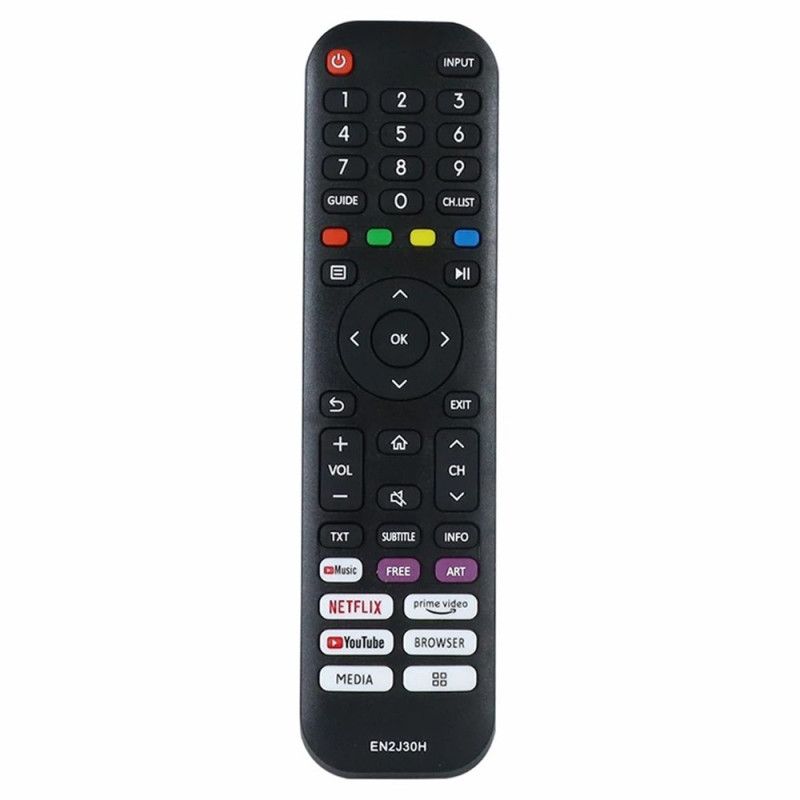 TV remote control Replacement for EN2J30H For Hisense TV