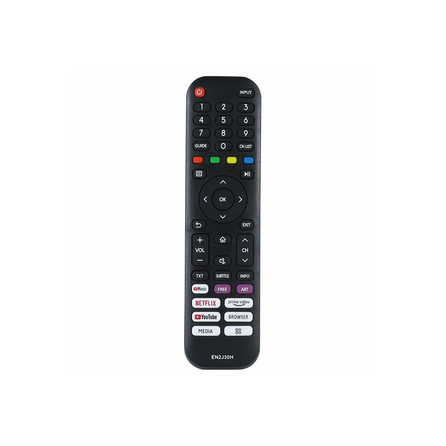 TV remote control Replacement for EN2J30H For Hisense TV