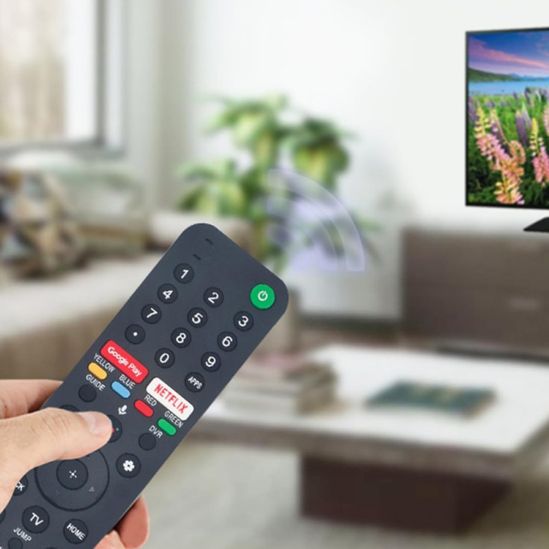 Erstatning av TV - fjernkontroll RMF - TX500U for Sony TV (støtter ikke stemmefunksjon)