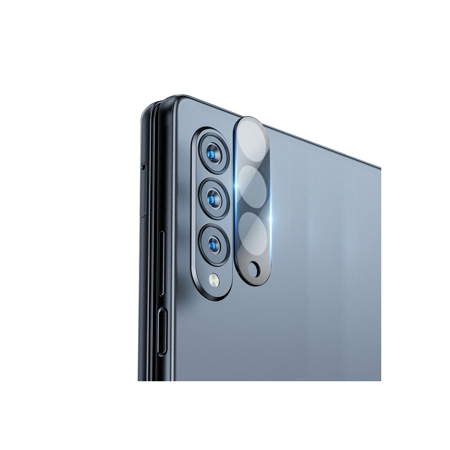 HAT PRINCE 2kpl Samsung Galaxy Z Fold6 5G Kameran Linssinsuojat Karkaistu Lasikalvo - Musta