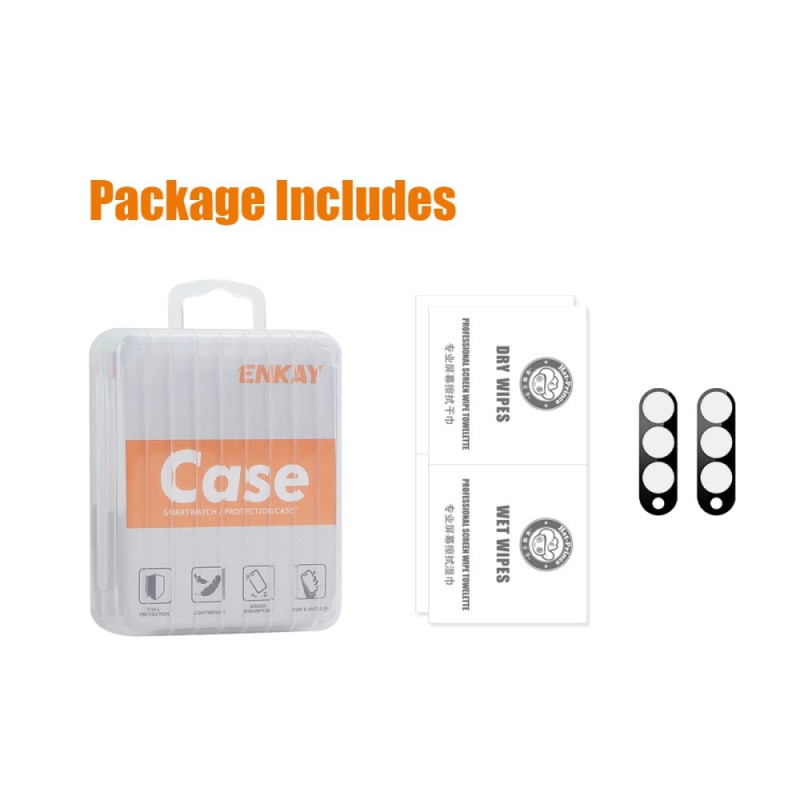 HAT PRINCE 2stk til Samsung Galaxy Z Fold6 5G herdet glass kameralinsedeksel - svart