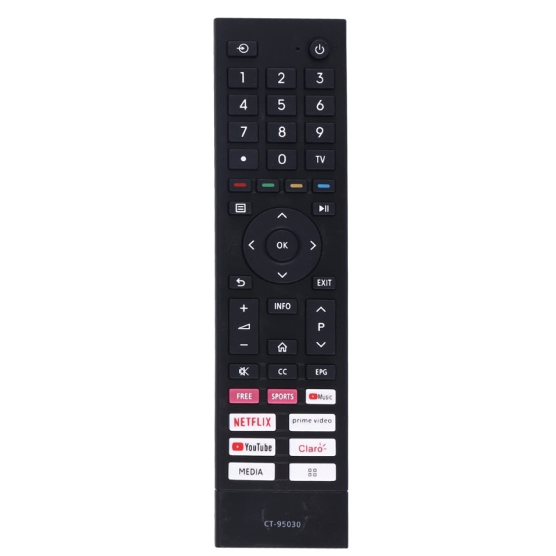 TV fjernbetjening Erstatning for CT - 95030 Til TOSHIBA TV