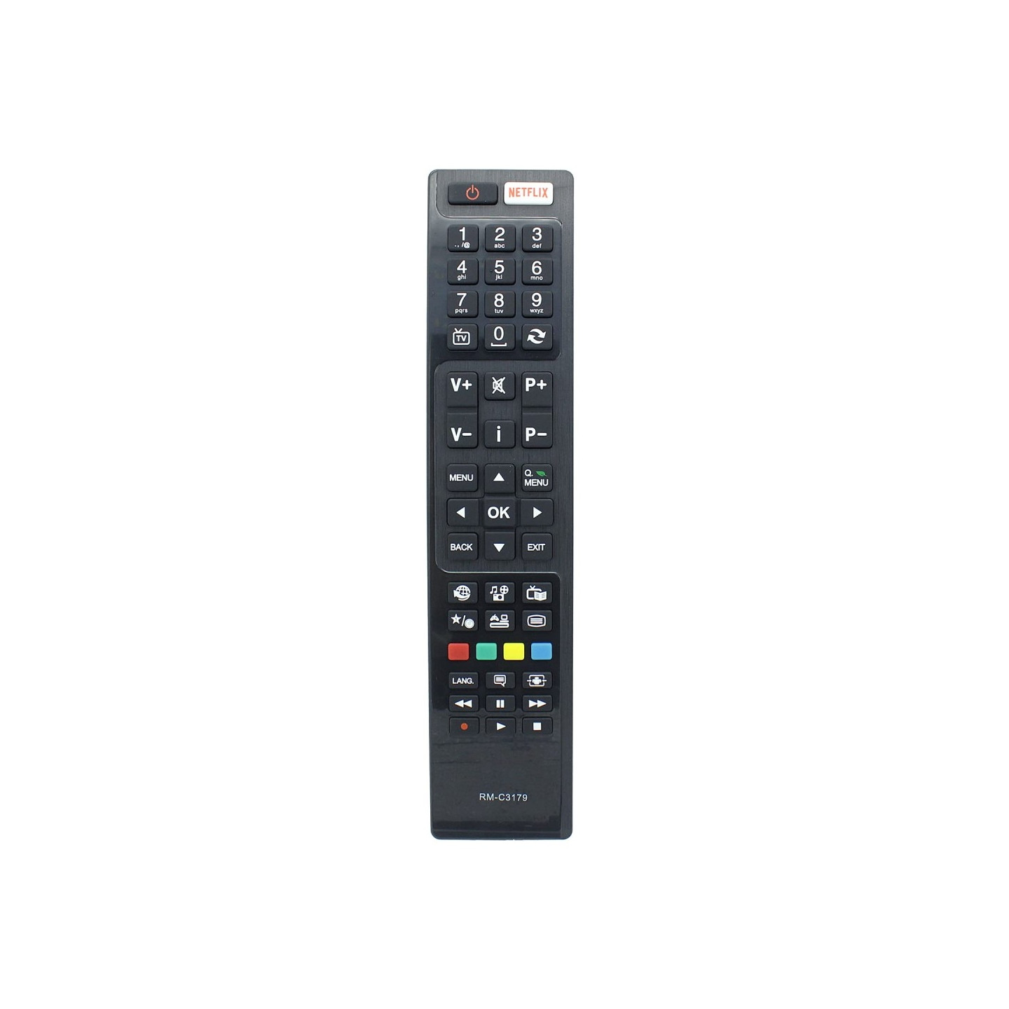 TV fjernkontroll erstatning for RM - C3179 for JVC TV