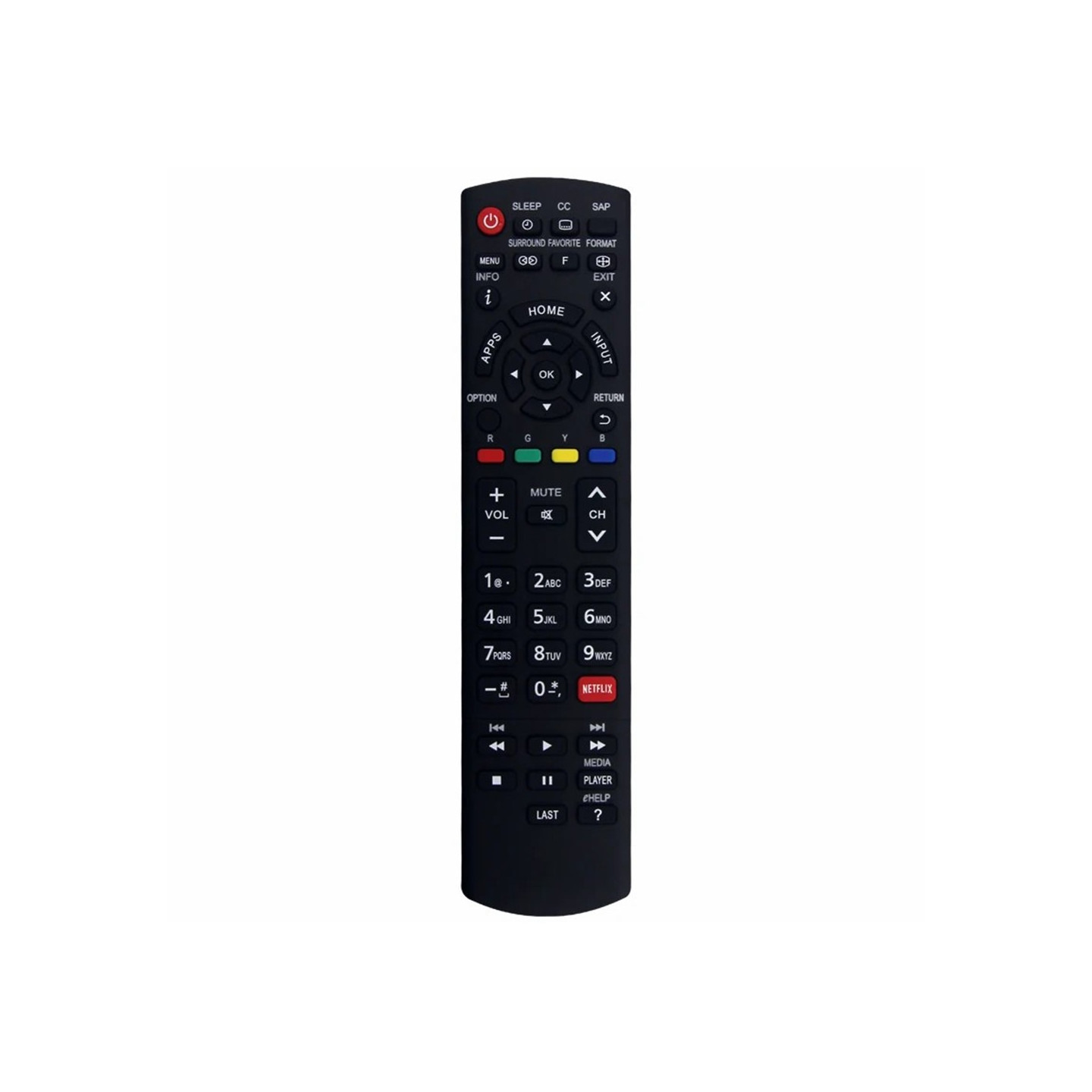 TV remote control Replacement for N2QAYB000926 For Panasonic TV