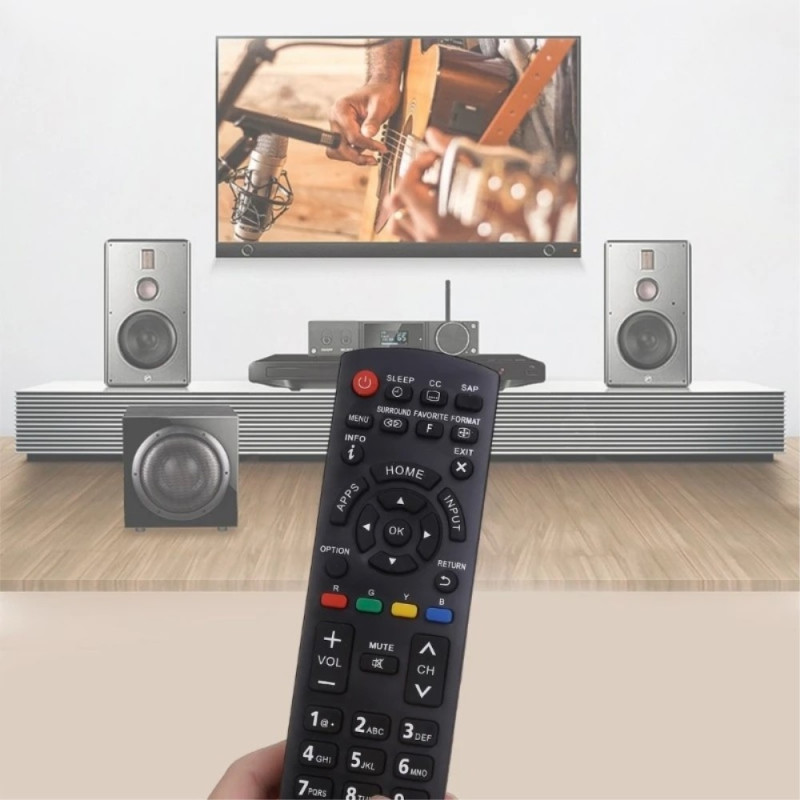 TV remote control Replacement for N2QAYB000926 For Panasonic TV