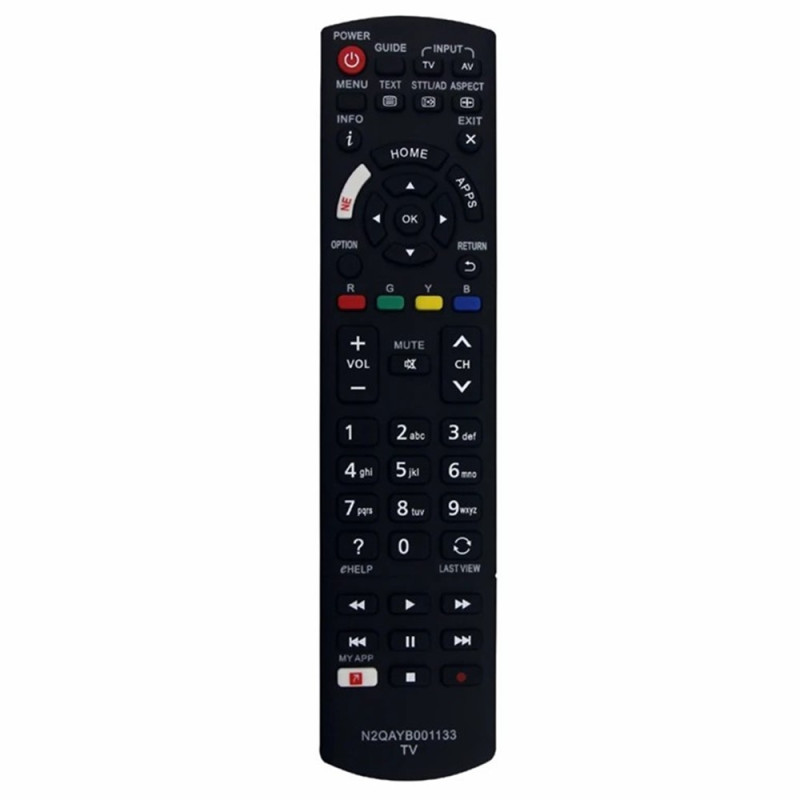 TV fjernbetjening Erstatning for N2QAYB0001133 Til Panasonic TV