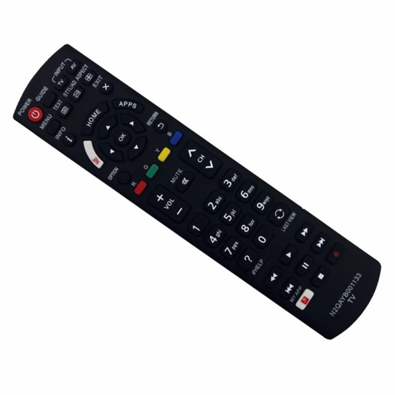 TV remote control Replacement for N2QAYB0001133 For Panasonic TV