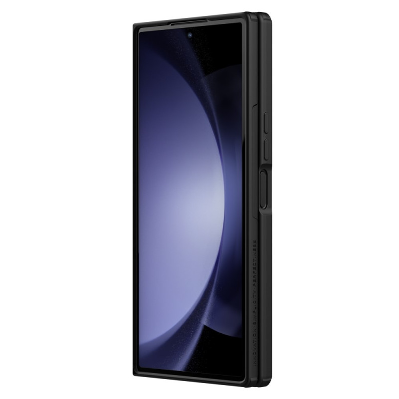 NILLKIN Flex Pure Folddeksel til Samsung Galaxy Z Fold6 5G Silikon+PC - telefonveske med styluspenn - svart