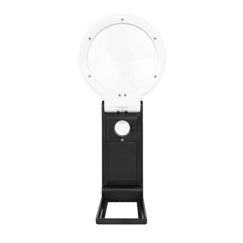 Foldable Desk - type LED Magnifier 3.5X 25X Magnifying Glass