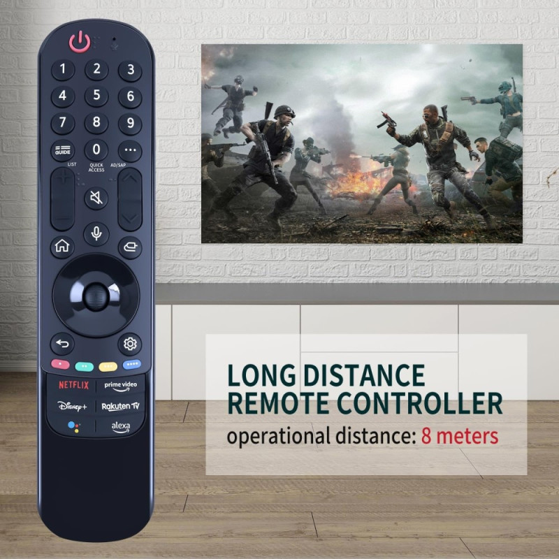 TV fjernbetjening Erstatning for AKB76039901 Til LG TV