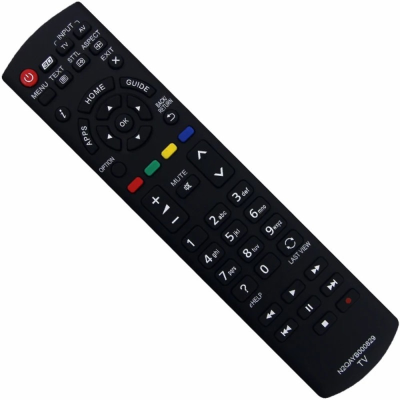 TV - fjernkontroll erstatning for N2QAYB000829 for Panasonic TV