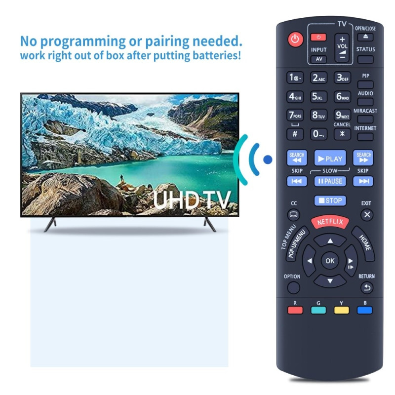 TV remote control Replacement for N2QAYB000953 For Panasonic TV