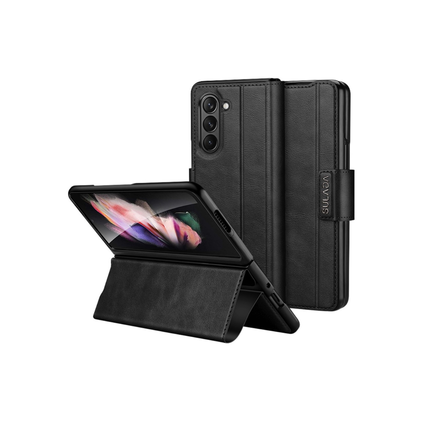 SULADA til Samsung Galaxy Z Fold6 5G Cover PU - læder