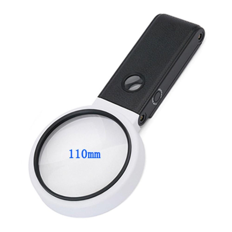 Foldable Desk - type LED Magnifier 3.5X 25X Magnifying Glass