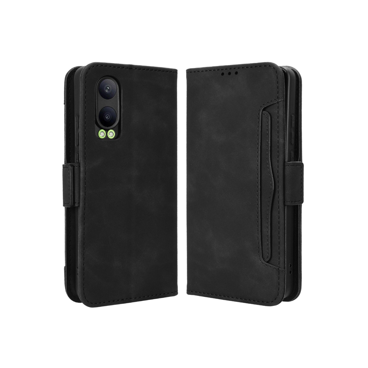 Wallet Stand Flip - puhelinkotelo OnePlus Nord CE4 Lite - musta