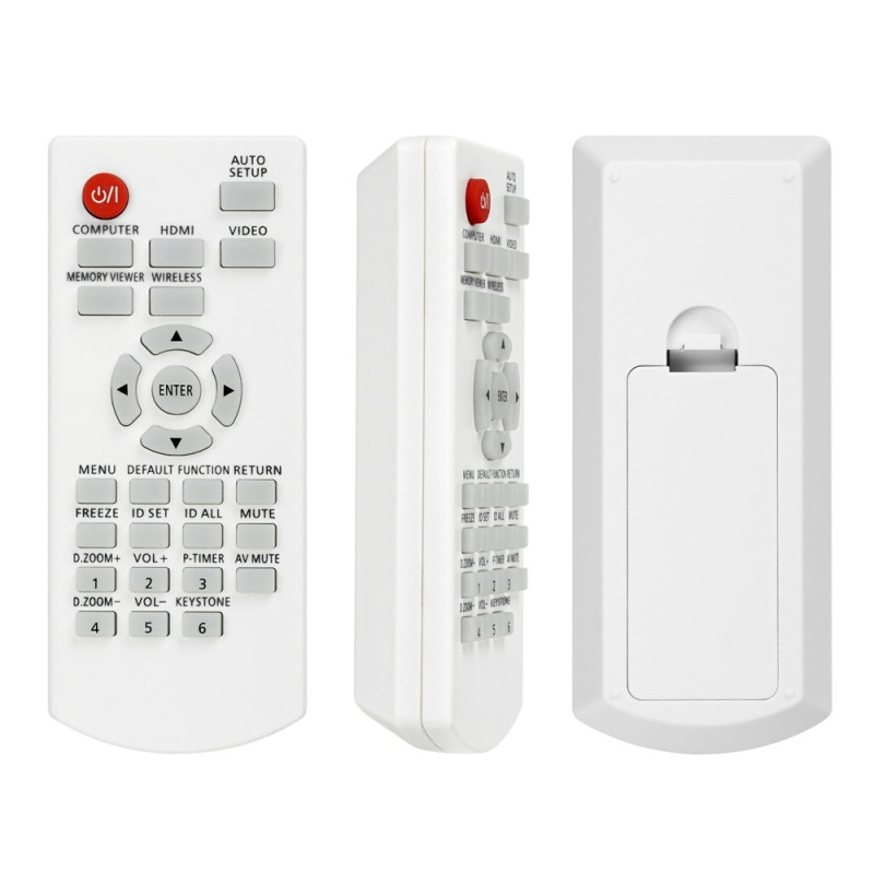 Fjernkontroll Erstatning N2QAYA000142 for Panasonic-projektor