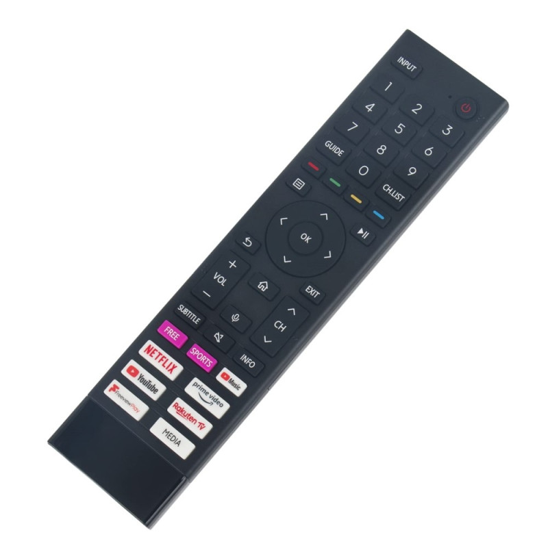 TV remote control Replacement for ERF3A80 For Hisense TV