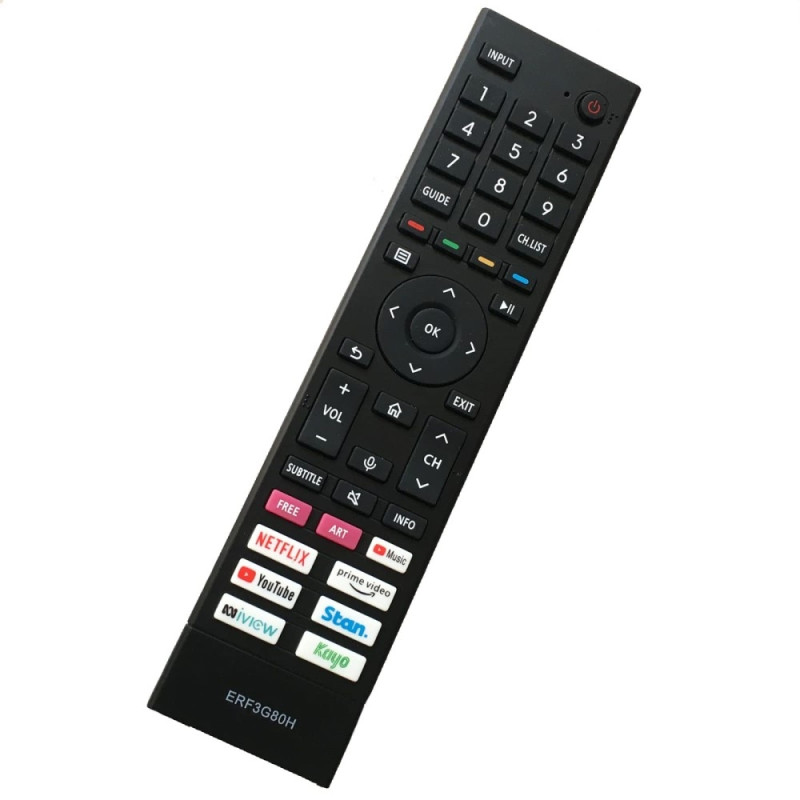 TV fjernbetjening Erstatning for ERF3G80H Til Hisense TV