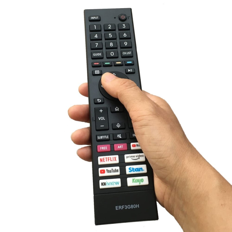 Television kaukosäädin Korvaa ERF3G80H Hisense TV:lle