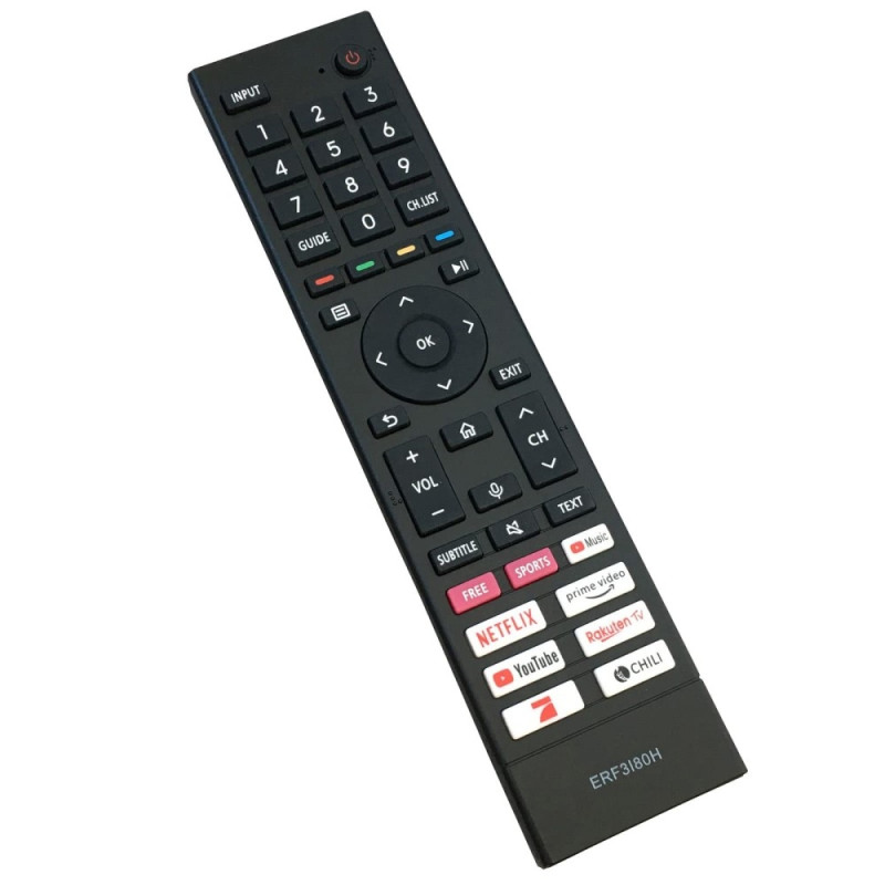 TV fjernbetjening Erstatning for ERF3I80H Til Hisense TV