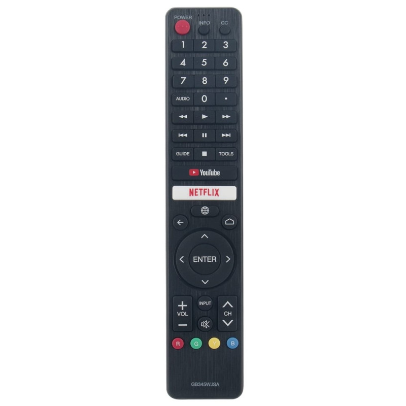 TV - fjernkontroll erstatning for GB345WJSA for Sharp TV