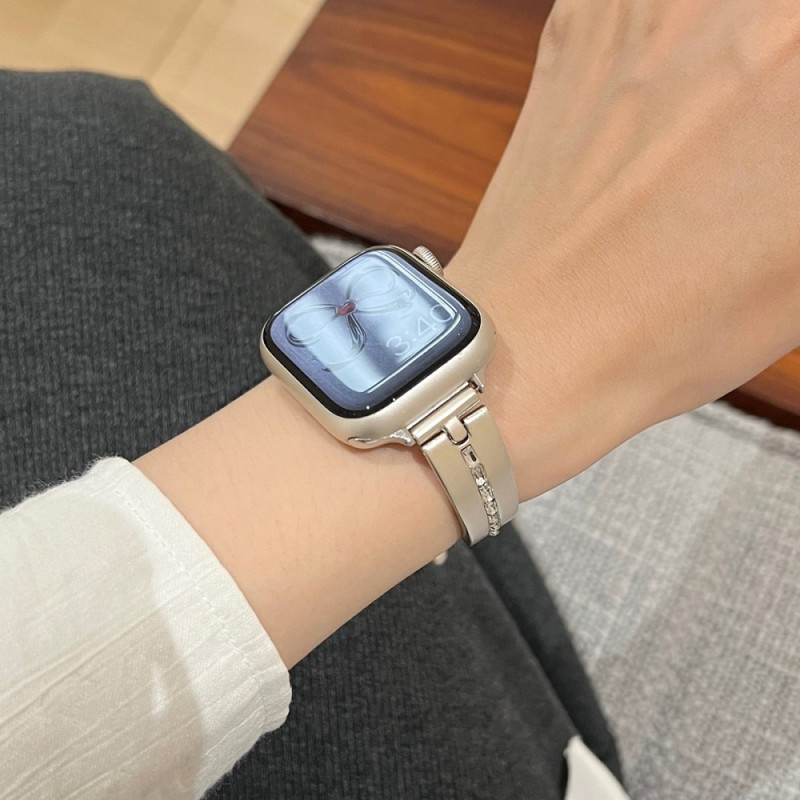 Rem til Watch Series Ultra 2 49mm 9 8 7 45mm 6 5 4 SE etc - Starlight