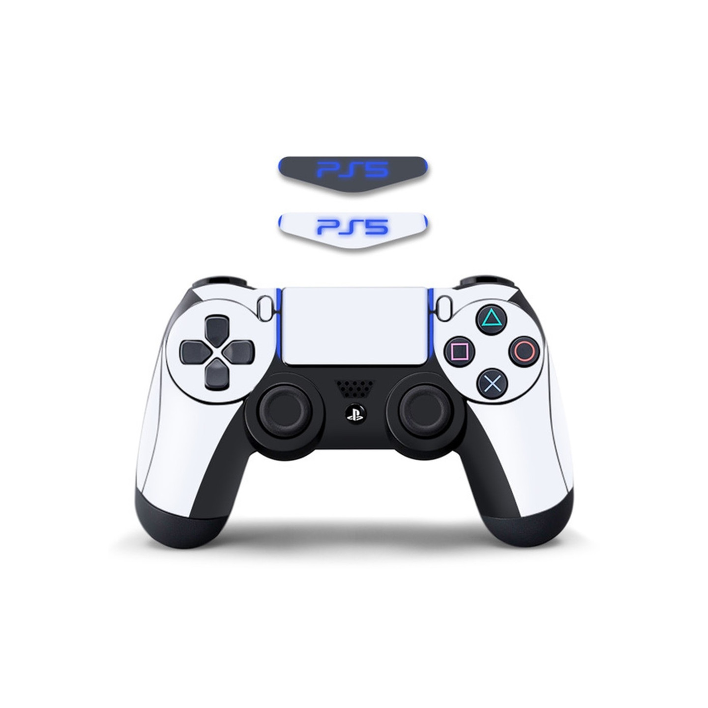 Sony PS4 / PS4 Slim Game Controller Irrotettava tarra - Valkoinen