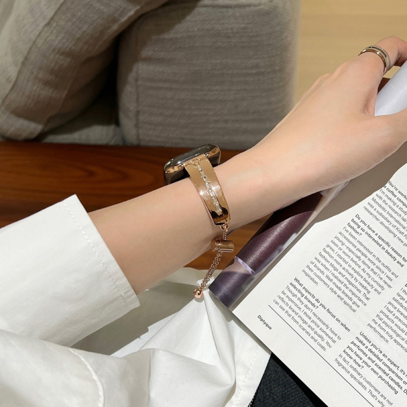 Armbånd til klokke serie 9 8 7 41mm 6 5 4 SE 40mm 3 2 1 38mm - Rose Gull