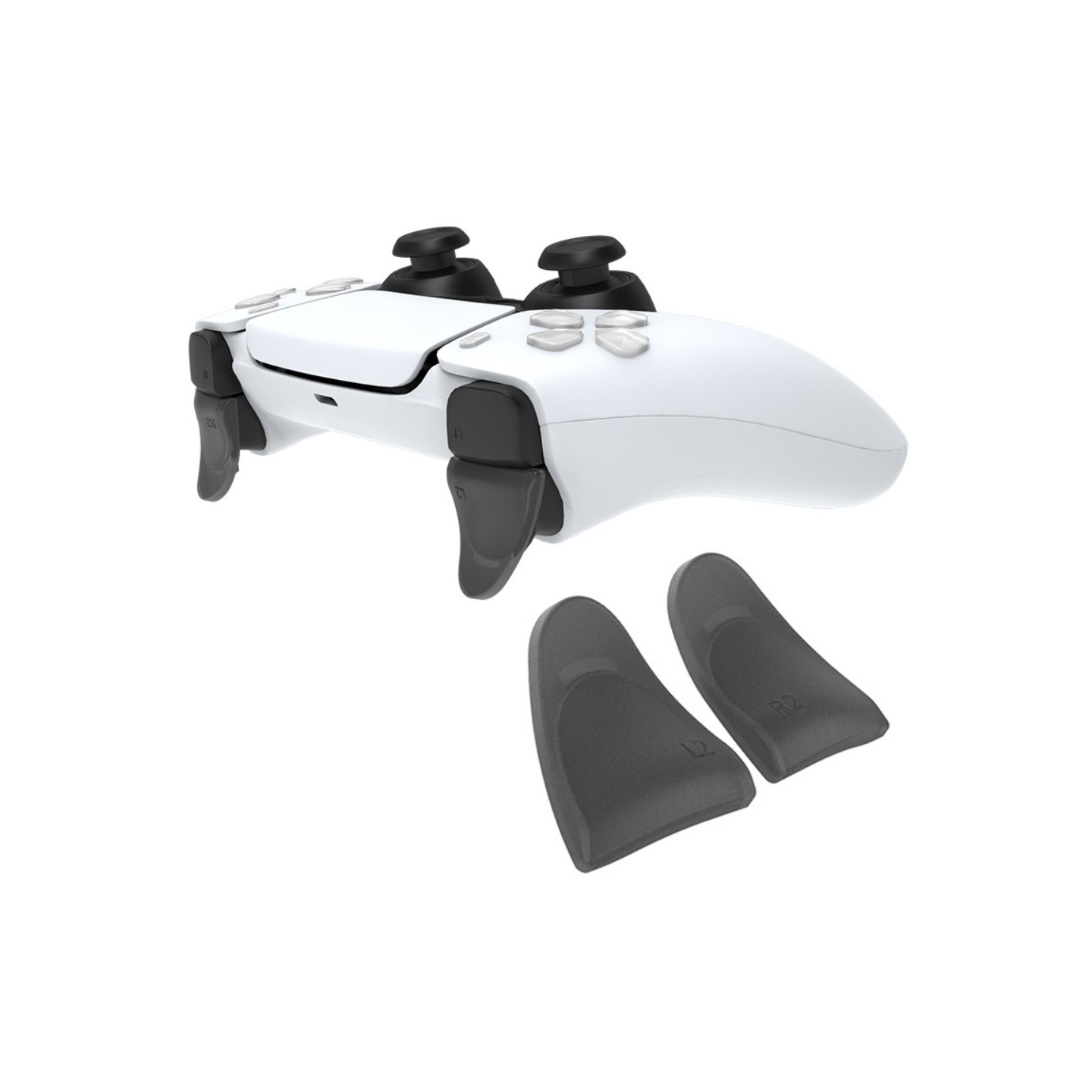 1 pari Sony Playstation 5 Game Controller Trigger Extenderille