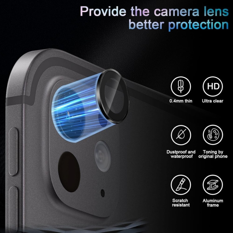 2kpl iPad Pro 11 (2024) / iPad Pro 13 (2024) Kameran Linssinsuoja