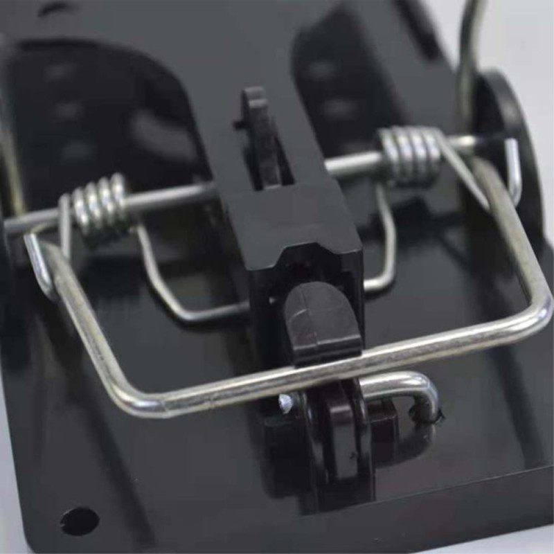 6 - pakke gjenbrukbare mekaniske metallfjærmusefeller